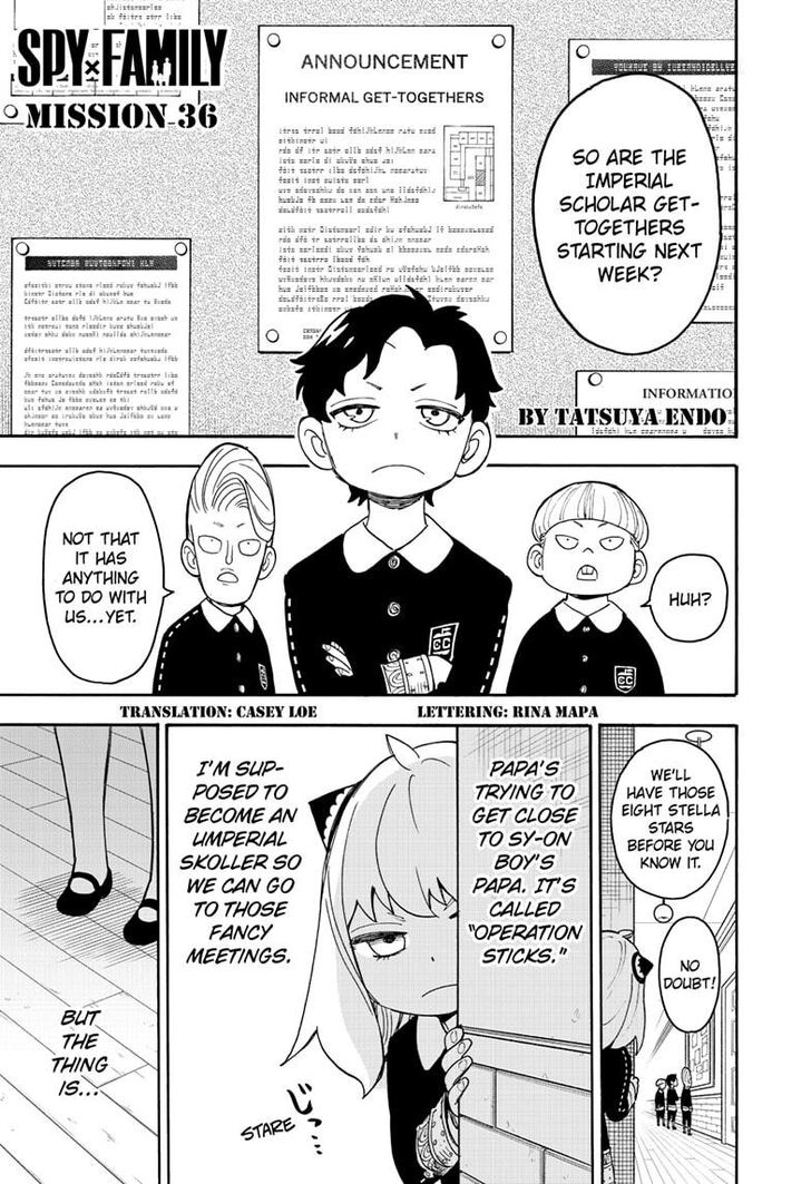 Spy x Family, Chapter 36 image 01